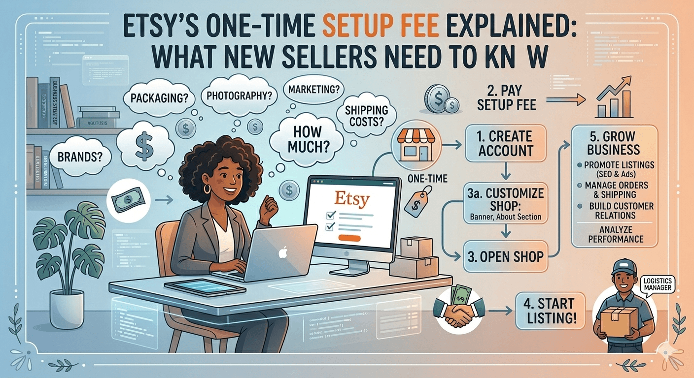 Etsy's One-Time Setup Fee Explained: What New Sellers Need to Know